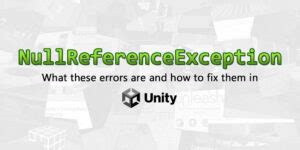 Image result for NullReferenceException Unity