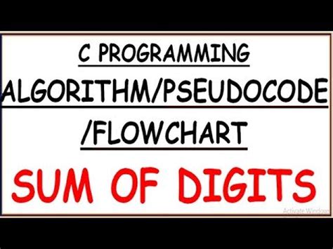 Algorithm for Sum of Digits of a Number に対する画像結果
