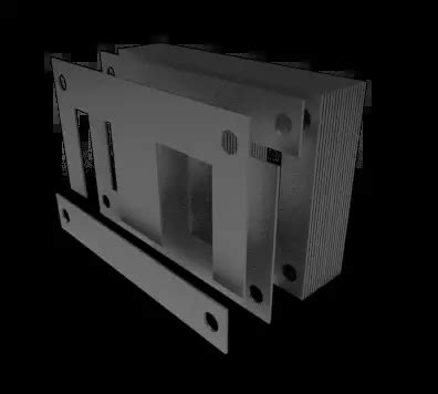 Shell Type Transformer に対する画像結果