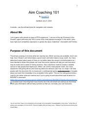 Image result for Aim Short Course Guide PDF