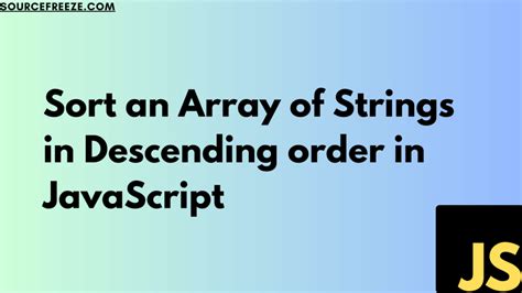 Afbeeldingsresultaten voor Array. With Strings JavaScript Code