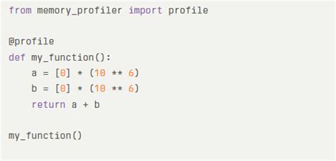 Afbeeldingsresultaten voor Python Memory Profiler