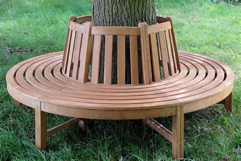 Image result for Table Arount Tree with Bench