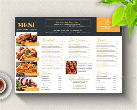Image result for Sample Minu Board Food Menu
