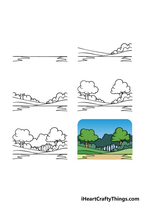 Image result for How to Draw Landscapes for Beginners
