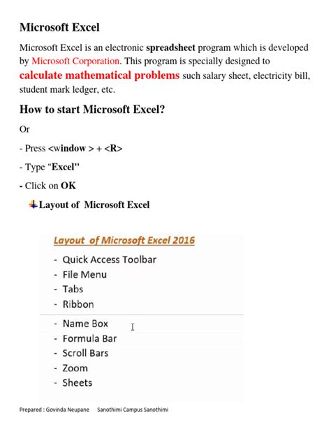 Image result for Excel Workbook Intro