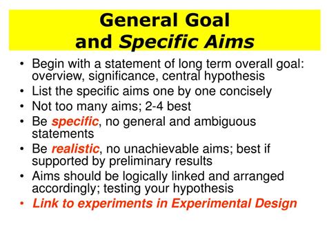 Image result for Specific Aims Research Proposal Example