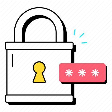 Image result for Password Lock Icon Stickers