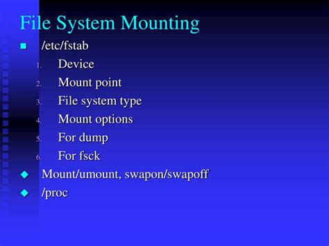 Image result for Mount File System