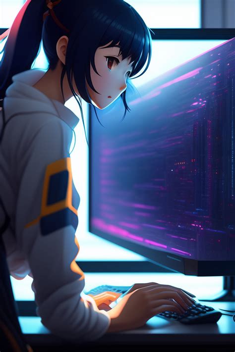 Image result for Computer Master Anime