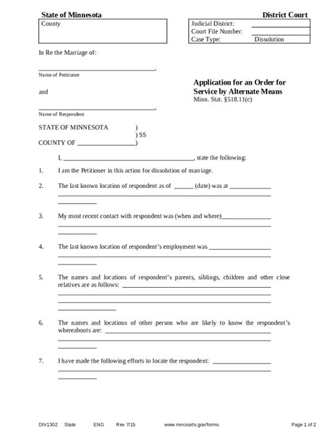 Image result for MN Court Forms