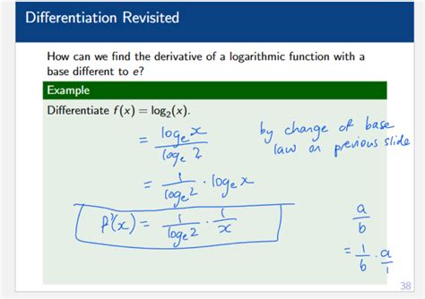 Differentiation Revisited How can we find the derivative of a ...