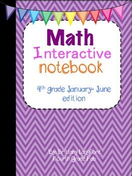 Image result for Math Interactive Notebook Grade 4
