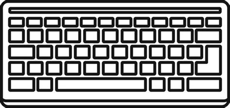 Image result for Computer Keyboard Outline