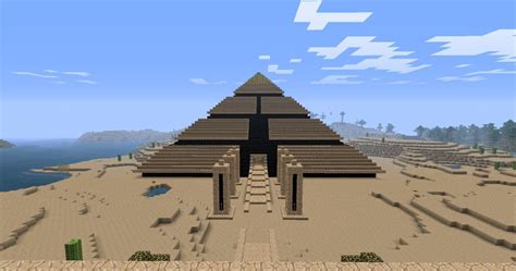 Toradh íomhá ar Minecraft Pyramid Ship