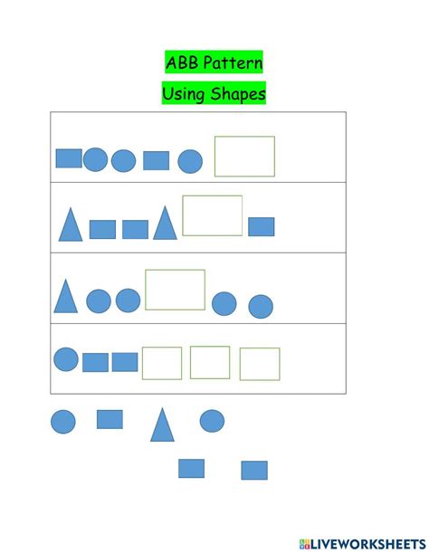 Pattern Worksheet Middle School に対する画像結果