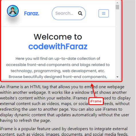 Toradh íomhá ar HTML Email Iframe