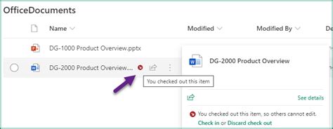 Toradh íomhá ar SharePoint Check Out