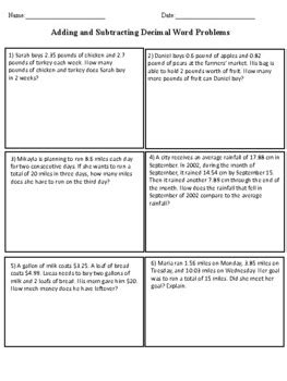 One Step Word Problems Adding and Subtracting માટે ઇમેજ પરિણામ