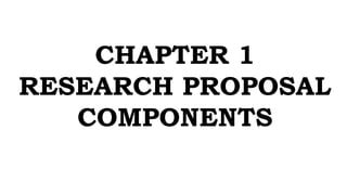 Image result for Research Proposal Chapter 1 Example