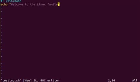 How to Create a Shell Script in Linux 的图像结果
