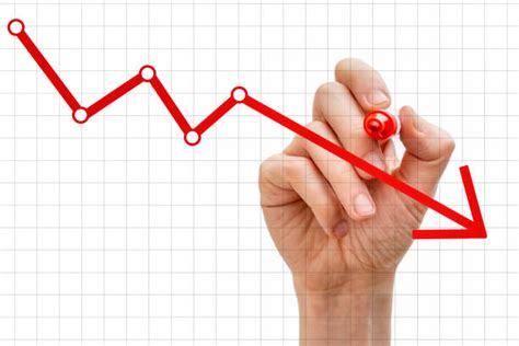 Image result for Negative Trend Line Graph