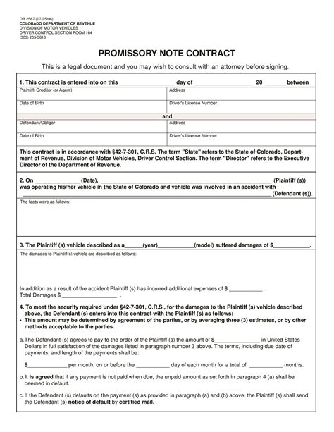 Image result for Promissory Note Template PDF