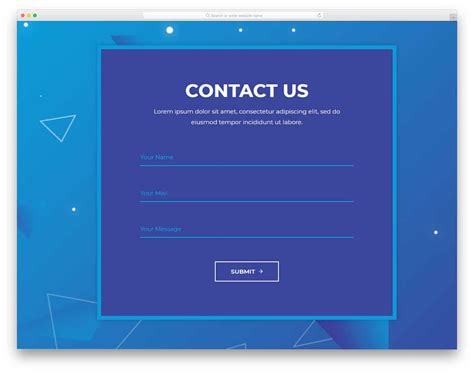 Image result for Contact Form HTML Template Practice