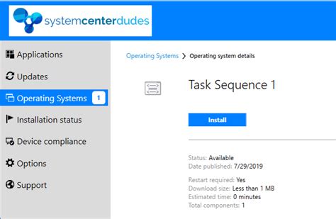Image result for Software Center Task Sequence