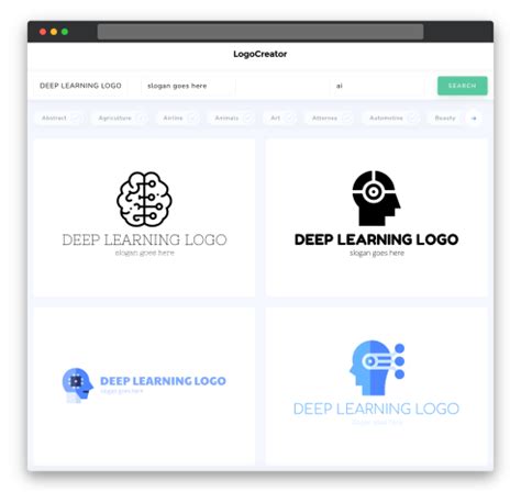 Deep Learning Logo Design に対する画像結果