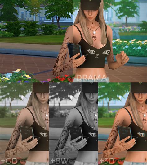 Image result for Sims 4 No Filter Mod