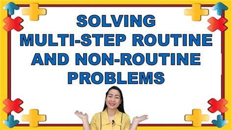 Routine Problem Solving Example に対する画像結果