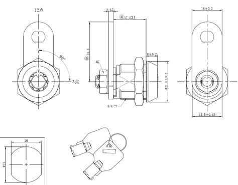 Toradh íomhá ar Cam Lock Lever Mechanism