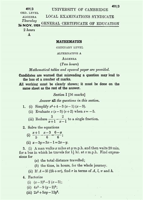 Image result for O Level Question Paper