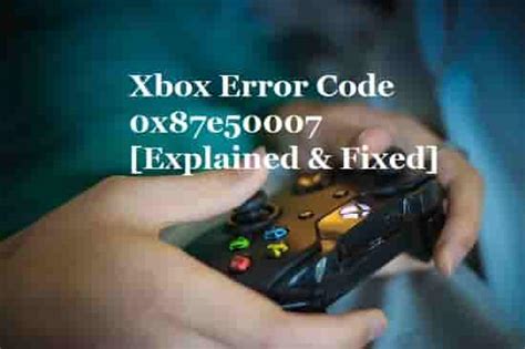 Image result for Xbox Repair Code 7