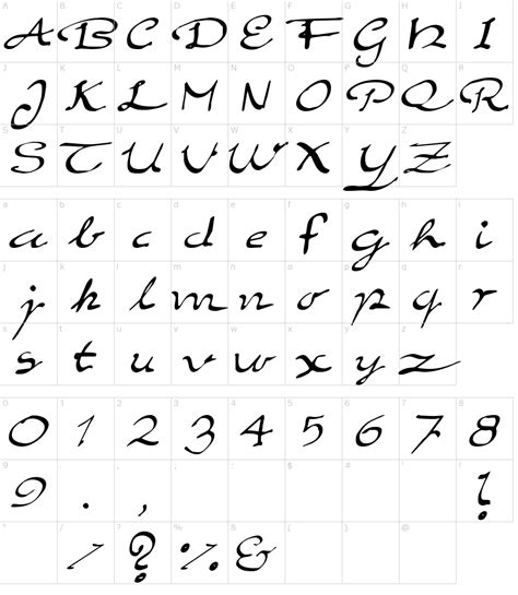 Afbeeldingsresultaten voor Hand Script Font V