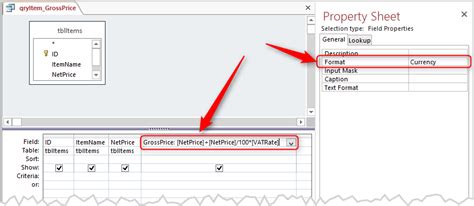 Image result for Access Query Calculated Field