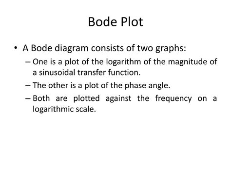 Toradh íomhá ar Bode Plot Log