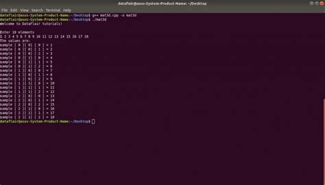 Image result for 3D Array C