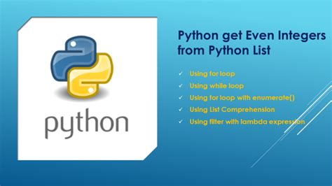 Image result for For Loop Python to Add Some of Even