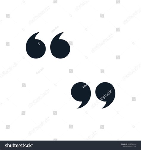 Image result for Quote. Symbol