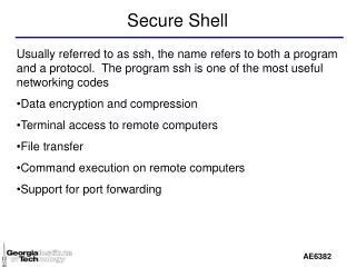 Image result for Secure Shell
