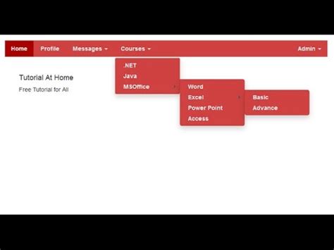 Multi-Level Antmenu に対する画像結果
