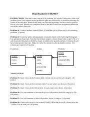 Image result for Introduction to Database Final Exam