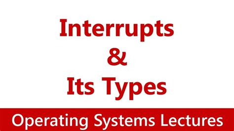 Types of System Interrupts に対する画像結果