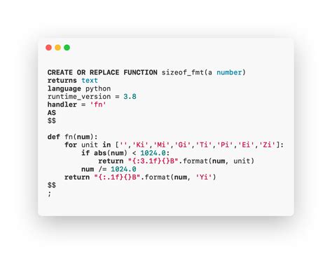 Snowflake Python Function に対する画像結果
