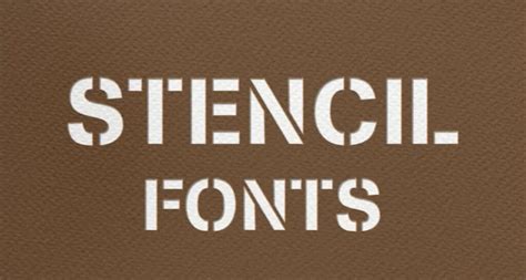 20 Free Stencil Fonts Every Designer Should Have - Y2K FONTS