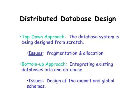 Image result for Top-Down Distributed Database Design