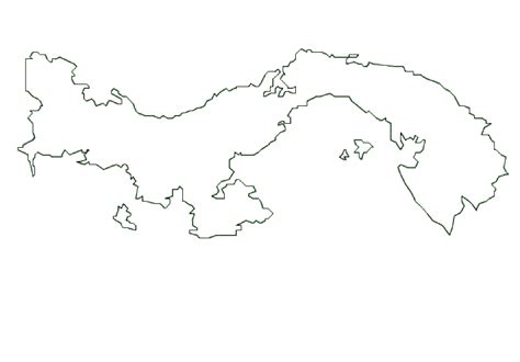 Image result for Panama. Map Plain