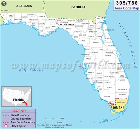 305 Area Code Map に対する画像結果